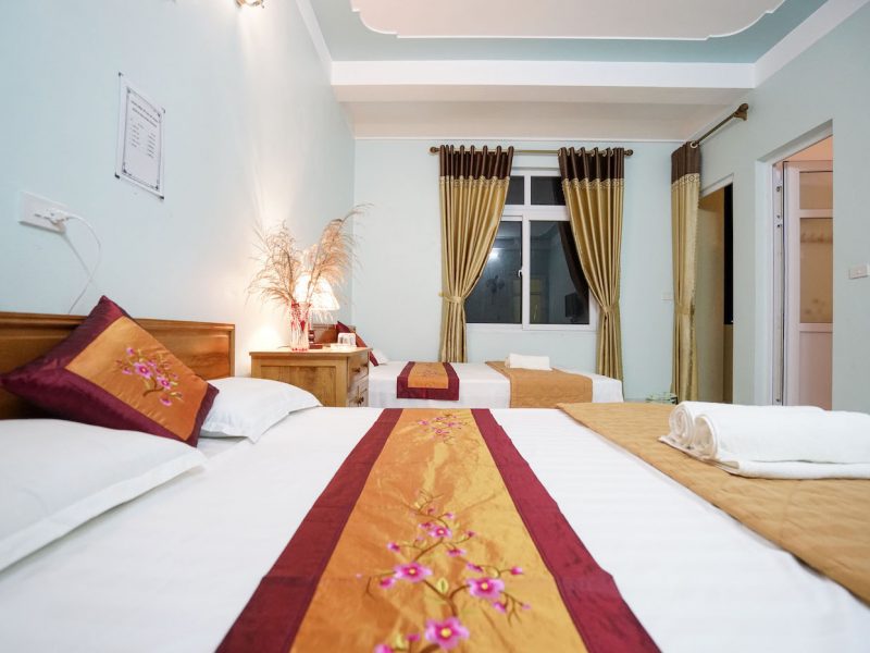 phòng ngủ Xuân Phương Hotel